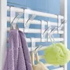 Hooks 1PCS Bathroom Towel Hook Radiator High Quality Heating Rack Iron Hanger White/transparent