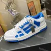 SKEL HI Sneakers BANDANA Sneaker Dsigner Uomo Donna Scarpe casual Designer Scarpa bassa Ossa in pelle Applique Tomaia EVA Plantare Sport