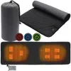 Outdoor -Pads Winterheizmatte USB Schlafende Camping -Matratzenmatratzentemperatur warme Zeltfaltkissen 231109