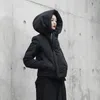 Women's Jackets Seak Women Cotton Coats Gothic Style Clothing Winter Dust Windbreaker Black Jacket