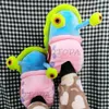 Femmes Gary 720 Chaussures à la maison escargots d'hiver Slippers Furry Mignon Cartoon Indoor Slipper Chaude maison peluche Flip Flop