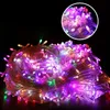 LED -snaren kerstverlichting 10m 100 LED kerstdecoratielamp 110V voor feest bruiloft LED Holiday Lighting Lamp 30 Set