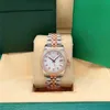 Ladies Watch 316 Rostfritt stål Rem Sapphire Scratch-Proof Glass 31mm Ancient Diamond Setting Process High Quality MoveMen277V