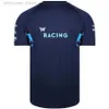 T-shirts pour hommes T-shirts pour hommes Williams Racing Team Uniforme F1t-shirt un VTT Off Road T-shirt décontracté