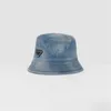 Erkek Tasarımcılar Kova Şapkaları Kadın Moda Lüks Mektuplar Beyzbol Kapakları Unisex Bahar Yaz Seyahat Sürüşü Beach Tatil Blue Cowboy Sunhats