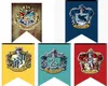 Bandiere per banner della Scuola di Magia e Stregoneria di Hogwards da 29 * 49 pollici per la decorazione della parete del bar della festa di Natale della casa della camera da letto2600942