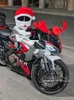 Nieuwe 2023 Vrolijk Kerstfeest Nieuwjaar Presenteert Motorfiets Accessoires Achteruitkijkspiegel Helm Trim Kerstman Rendier Gewei Bel 2024