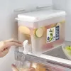 Nuovo 3.5/4/5L Frigorifero Bollitore Freddo Con Rubinetto casa di Grande Capacità Brocca di Acqua Fredda Limonata Distributore di Bevande Ghiacciate brocca di Acqua