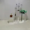 Décoration de fête Guide routier Mariage acrylique miroir piliers carrés Mariage Anniversaire bébé douche décorations pour