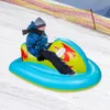 Slittino da neve gonfiabile Slitta da neve Tubo da neve gonfiabile ad alta elasticità Comodo tubo da slitta PVC Sport invernali Tubo da slitta per la famiglia 231109