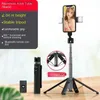 Selfie Monopods Live and Photo Selfie Stick One-Piece Reinforced Four-Leg Bracket Universal Phone Bluetooth Selfie Stick Q231110