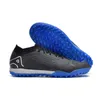Mercurial Superfly IX Elite TF Soccer Shoes Mens Boys Cleats Blue Football Boots Size 35-45eur