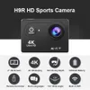 كاميرات فيديو الحركة الرياضية 4K 60 إطارًا في الثانية من WiFi Action Camera Ultra HD مقاوم للماء تحت الماء EIS مضاد للرياضة الكاميرا تسجيل فيديو للغوص في الهواء الطلق 231109