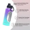 Tassen 32oz Thermosflasche Outdoor-Vakuumflaschen Edelstahl Sport Wasser kalt halten auslaufsicher Camping 231109