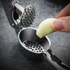 Ny zinklegering Vitlök Press Mos Mosed Masker Crusher Handheld Cooking Ginger Kitchen Tools Cocina Gadgets Product Squeezer