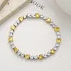 925 Sterling Silver Love Zircon Bracelet Women's Sweet Fashionable Dual Colors Love chain bracelets Luxury Silver Designer Jewelry