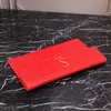 Дизайнерские сумки Lady Envelope сумка красные женщины кошелька Uptown Сумка Сумка для коровьего сцепления сумоч