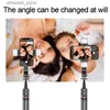 セルフィーモノポッドL12D Bluetooth Selfie Stick Tripodポータブル屋外ハンドヘルドカメラ付きカメラ付きデュアルライト付きSelfie Stick Tripod for Q231110