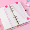 Blocchi per appunti 2PCS 6Hole Index Page Binding Splitter Notebook a fogli mobili Segnalibro interno Planner A5 A6 230408