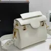 2023 balman Bag Flip Button Cowhide Women's One Shoulder Crossbody Handheld Bag High end Contact Customer Service