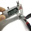 Freeshipping 5 "platt näsa tång ingen tänder ultratin smycken tång press tång krimpande verktyg multitool alicates ferramenta fesxc