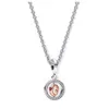 Collier Pandora Magnifique collier en argent S925, langage secret de l'amour léger, collier de luxe pour senior, boîte de pandoras pour la saint-valentin, collier à breloques pandoras