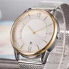 Designer cher montres pour hommes de haute qualité montres à quartz fine bande d'acier montre agent d'usine montre lutte relogio dame propre