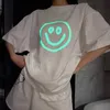 Designer Sommer Damen T-Shirt Shirt High Edition 2023 Summer Night Elf Capsule Smiling Face Fluorescent Print Sleeve T-Shirt