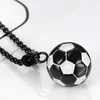 Hanger Kettingen Rvs Titanium Sport Voetbal Kraag Kettingen Ketting Voor Mannen Vrouwen Paar Vrienden Gift Sieraden