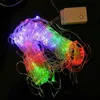 Andra evenemangsfestleveranser 12m 120LEDS 8 Modes AC 220V Colorful Spider Web LED Fairy String Lights Festival Layout El Chandelier Net 231109