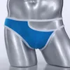 Sous-caisse Men sexy Briefes Fashion Fashion Men's Thin Breathable Ice Silk U-Convex Gay Airplane Pantal