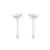 Boucles d'oreilles pour femmes corps Piercing bijoux mode élégant cubique zircone enfileur gland pendant hypoallergénique cadeaux