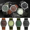 Montres-bracelets Mode Hommes Montres Lumineux Mains Horloge De Luxe Toile Calendrier Quartz Montre Bracelet En Nylon Mâle Sport Militaire Casual Montre-Bracelet