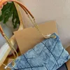 2023 nouveaux sacs femmes sac à bandoulière bouffant chaîne sac à main Vintage Denim rabat concepteur sacs à bandoulière