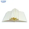 Cuaderno de cubierta A4 A5 A6 de doble cara en blanco con sublimación de diarios de papeles de cuero PU de tamaño completo rápido