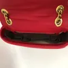 Lüks Tasarım Çantalar Kadın Omuz Çantaları Marmont Tote Crossbody Çantalar Trendy Metal Çantalar Klasik Crossbody Çantalar