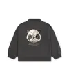 Felpe con cappuccio Felpe Bambini Bomber KS 2023AW Felpa in pile con cappuccio Ragazzi Ragazze Top con paillettes Panda 231109