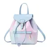 Sacs de créateurs Sac à dos à motifs de haute qualité pour femmes PU nouveau sac à dos à la mode sac de transport polyvalent sac de couleur dégradé pour femmes sac à bandoulière en gros