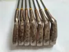 Clubköpfe 7PCS MTG ITOBORI Irons Golf Forged Bronze Clubs 4 9P R S SR Stahl Graphitschaft mit Kopfabdeckung 231109