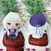 Puppets fyllda Vtuber Finger Puppet Doll Toys Söta Levi Elipha Fuwa Minato Sasaki Saku Akabane Youko Plush Pendant Collection Gift Toys 231109