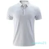 Outdoor Men's Polo Shirt Mens Quick Dry Sweat-wicking Short Top Male Short Sleeve High