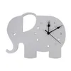 Wandklokken klok olifant decoratief hangende stomme keuken dieren cartoon non ticking kamer kinderen tuindecoratie stil