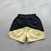 Mäns shorts 2022SS Men s vattentäta utomhus snabba vandringshorts som kör träning shorts avslappnad kvantitet anpassad spandex anti -bildteknik T230410