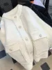 Trui Vrouwen Lange Mouw Gebreide Tops Winter Pull Femme Kralen 3D Bloemen Kleding Mode Elegante Cropped Vest 2024
