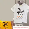 Luxury Designer's nieuwe heren- en dames kortheve sportkleding set shirt chaopai familie cartoon t-shirt losse korte mouw paar ouder-kind stijl doos