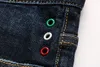повседневные мужские джинсы Plein Philipps pp PP, оригинальный дизайн 306, синий цвет, прямой топ, узкие эластичные джинсовые брюки THDC