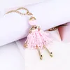 Pendant Necklaces Trendy Europe And The United States 5 Color 2023 Bead Doll Necklace Women Long Chain Fashion Statement Jewelry