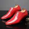 Scarpe eleganti scarpe formali uomo classiche in vernice ufficio matrimonio coiffeur moda italiana abito erkek ay 657 231110