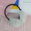 Kulak muffs gerçek kürk kulaklıklar kış kadınlar sıcak kalite orijinal rex tavşan kürk earmuff güzel doğal kürk kulak yüzleri toptan perakende 231109