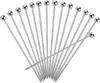 Bar Products Stainless Steel Cocktail Picks Fruit Stick Toothpicks fruit stick For Party Bar Cocktail Supplies